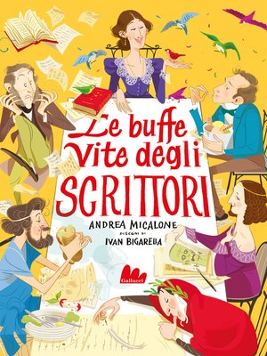 cover image of Le buffe vite degli scrittori